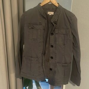 EUC Gray Loft coat xs